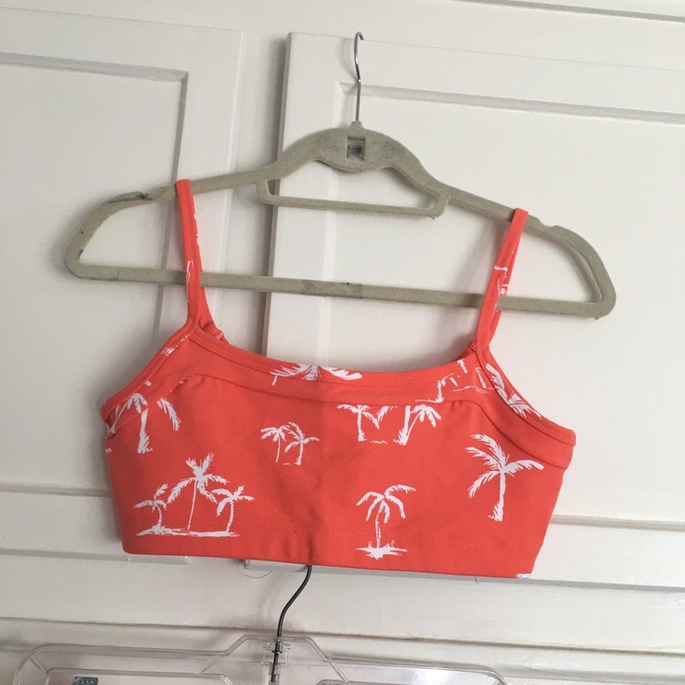 AA forward crop legging set in coral palm NWOT Med - Picture 3 of 16